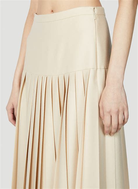 gucci pencil girls skirts|gucci pleated skirts.